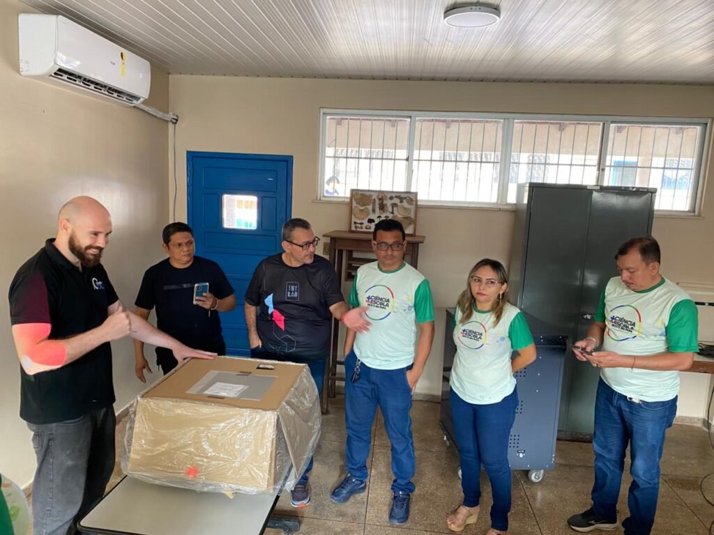 Cofundador da Due Laser visita Santarém e capacita professores do Programa Mais Ciência nas Escolas