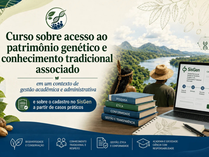 Comunidade acadêmica participa de curso sobre cadastro no SisGen realizado no ToyLab